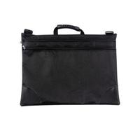 Jakar Soft A3 Portfolio Case - Twin Zipped Pockets, Reinforced Corners, Shoulder Strap, 15Kg Capacity (8003)