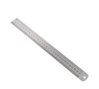 Jakar Stainless Steel Ruler 30Cm 12.5" Precision Marked Cm, mm, 1/2mm & Inches 8/16/32/64Ths Anti-Rust Durable For Drawing & Craft