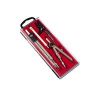 Jakar Student Drawing Set 6-Piece - Geometry Kit With Compass, Extension Arm, Spring Bow, Pen Adaptor & Spare Leads (1048)