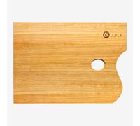 Jakar Artist Wooden Palette Walnut Oiled For Oil & Acrylic - Rectangular 35cm x 35cm