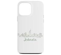 Jakarta Indonesia Travel Souvenir City Gift Case for iPhone 13 Pro Max