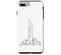 Jakarta Indonesia Travel Souvenir City Landmark Gift Case for iPhone 7 Plus/8 Plus