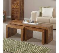Jakarta Long John Nesting Coffee Table Natural