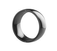 JAKCOM R4 Smart Ring New Version Intelligent Wearable Device Build-in 4 RFID Cards & 128GB Wireless Disk Sharing & Many NFC Functions for iPhone Android, Ceramic, No Gemstone