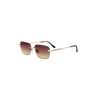 TOM FORD FT1354 JAKE-02 28Z Unisex Sunglasses Metal Gold Bordeaux Squared Normal