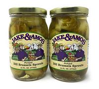 Jake & Amos Dill Brussel Sprouts / 2 - 16 Oz. Jars