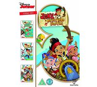 Jake and the Never Lands Pirates: Yo Ho Mateys Away / Peter Pan Returns / Jake Saves Bucky (Triple Pack) [DVD] [2017]