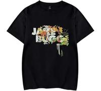 Jake Bugg Merch T-Shirt Unisex Short Sleeve, Casual Fashion Summer Tee,Black,XS