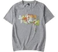 Jake Bugg Merch T-Shirt Unisex Short Sleeve, Casual Fashion Summer Tee,Grey,3XL