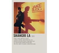Jake Bugg Shangri La Album Songlist A4 Print Poster Wall Art Home Decor Album Gift Present Photo Living Room Dining Room Bedroom Hall Loft Office Unframed