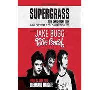Jake Bugg Super Grass Margate 2025 A3 A4 Print Poster Wall Art Home Decor Album Gift Present Photo Living Room Dining Room Bedroom Concert Gig Unframed (A3)