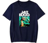 Jake Bugg T-Shirt Unisex Short Sleeve, Casual Fashion Summer Tee,Blue,XL
