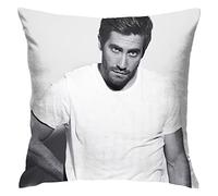 Jake Gyllenhaal Pillow Covers Double Sided Plush Pillow Cases Dorm Decor for Bedroom Living Room 45cm X 45cm
