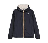 Jake Plus 2 Reversible Hooded Jacket- male- K-Way- Rain Jackets- Blue- 2XL- Jackets 2XL