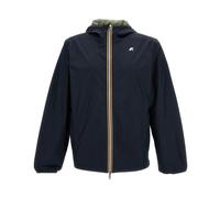 Jake Plus.2 Reversible Jacket - male - K-Way - Rain Jackets - Blue - S - Jackets S