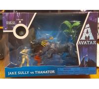 Mcfarlane Toys Avatar Jake Sully vs Thanator Figure Set Disney Pandora 8+