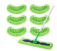 Jakelove 6 x Reusable Microfibre Mop Pads Compatible with Swiffer XL Mop