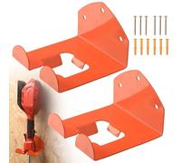 Jakelove Trimmer Rack and Heavy Duty Garage Storage Hooks, Hanger for Stihl Combination Attachments, Wall Mount, Utility Hooks for Organizing, Power Tool Holder, Organizer for Garage