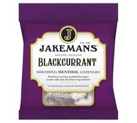 Jakemans Blackcurrant Flavour 73g Bags - Pack of 2 - Soothing Menthol Sweets - Suitable for Vegetarians