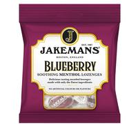 Jakemans Blueberry 73g - Pack of 12 - Soothing Menthol Sweets - Suitable for Vegetarians