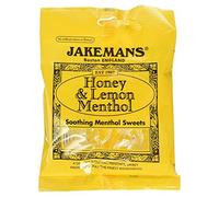 Jakemans Honey & Lemon Menthol Soothing Menthol Sweets 100g