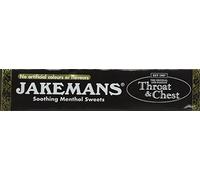 Jakemans Throat & Chest Flavour - 41g stick pack - Pack of 20 - Soothing menthol sweets - Suitable for vegetarians