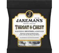 Jakemans Throat & Chest Lozenges 73g- 12 Pack