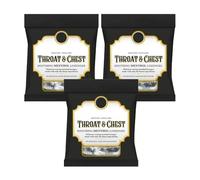 JAKEMANSOOTEHRS Throat & Chest Menthol Lozenges 73g x 3 - Soothing Relief, Cooling Comfort, Fresh Breath Sweets, Natural Flavour with Welari Thank You Card | (3 Pack)