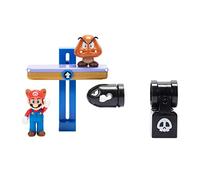 Jakks Pacific 142368 Super Mario - Switchback Hill Diorama, Black
