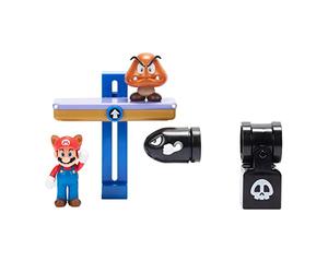 Jakks Pacific 142368 Super Mario - Switchback Hill Diorama, Black