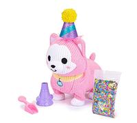 Jakks Pacific Ami Amis Party Pal Ultimate Festive Fun Plush Toy with a Wiggle Walk, Plays Music & Horns, Confetti Surprise