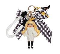 Jakks Pacific Charming So Chic Doll Bag Charm, Collectable Bag Charms for Girls, Includes Cute, Coquette Style Character and Accessories to Customise, Collect them All!