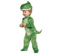 Jakks Pacific Disguise Rex Deluxe Infant Costume - Officially Licensed Toy Story Baby Outfit (18-24M)