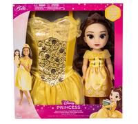 Jakks Pacific Beauty And The Beast Disney Belle + Costume Doll 38 Cm Pink Kids