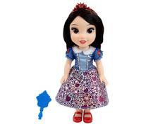 Disney Princess Doll Snow White - 14"/35cm, Royal Reflection Eyes, Dress, Shoes, Tiara & Brush, 3+