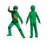 Jakks Pacific LEGO Ninjago Lloyd Costume for Kids, Officially Licensed Dress Up Onesie for Boys, Includes Fabric Hood & Detailed Jumpsuit with Soft Fabric, 3-4 years