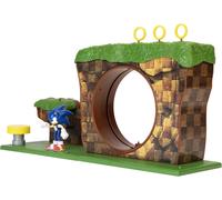 Jakks Pacific - Nintendo - Sonic Green Hill Playset Action Figures 6 Cm