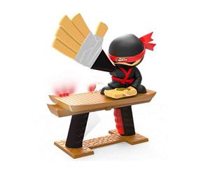 Jakks Pacific Slap Ninja Party Game for Family, Fun Interactive Skill and Action Game Ideal for Groups, Test Your Lightning Fast Reactions and Don't Get Zapped! Who Is Faster? Funny Party Game