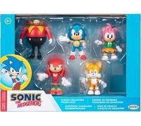 Jakks Pacific Sonic the Hedgehog Classic Action Figures 5 Pack Set Collectible