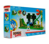 Jakks Pacific Playset Sonic Stardust Speedway - 2.5in (6cm) Sonic Figure, Customisable Pieces