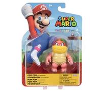 Jakks Pacific Action Figure Super Mario Pom Pom 4-inch with Boomerang