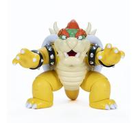 Jakks Pacific Super Mario Big Bad Bowser Action Figure 30cm | Official Super Mario, 15+ Iconic Sounds and Music, 13 Points of Articulation