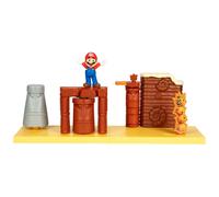 Jakks Pacific Super Mario Bros Desert Playset 6 Cm Golden