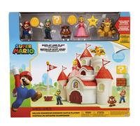 JAKKS Pacific Super Mario Deluxe Mushroom Kingdom Castle Playset - Official NEW