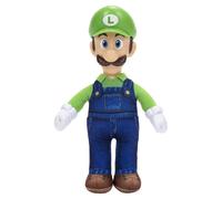 The Super Mario Galaxy Movie Luigi Jumbo Plush 9" / 23cm, Officially Licensed by Jakks Pacific, Plush with Sculpted Roto Head, Super Mario Collectible Plush, for 3+