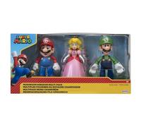 Super Mario Mushroom Kingdom Pack Mario Luigi Princess 11 cm Figures