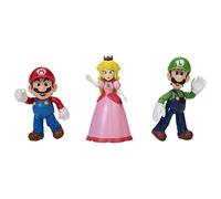 Super Mario Mushroom Kingdom Pack Mario Luigi Princess 11 cm Figures