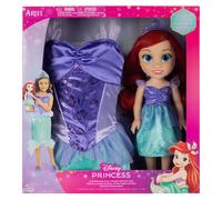 Jakks Pacific The Little Mermaid Disney Ariel + Costume Doll 38 Cm