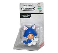 Jakks Pacific World of Nintendo Super Mario Bros. Blue Cat Toad Figure