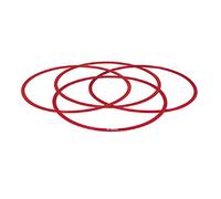 JAKO 2144 Unisex Youth Tyre Set, Tyre set, 2144, red, 60 cm